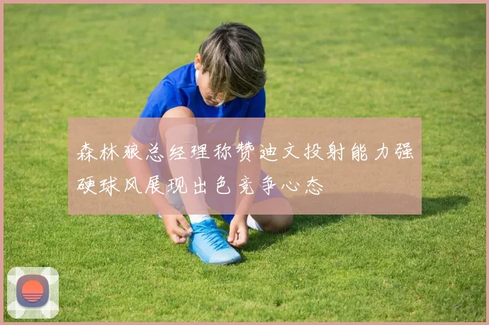 森林狼总经理称赞迪文投射能力强硬球风展现出色竞争心态